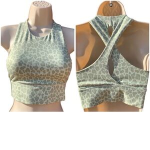 Antonio Melani Hi Neck Long Line Bra XS